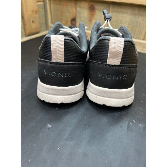 Vionic Womens Black & Peach Athletic Sneakers Size 8 Lightweight Mesh Comfort Sh - Picture 5 of 9